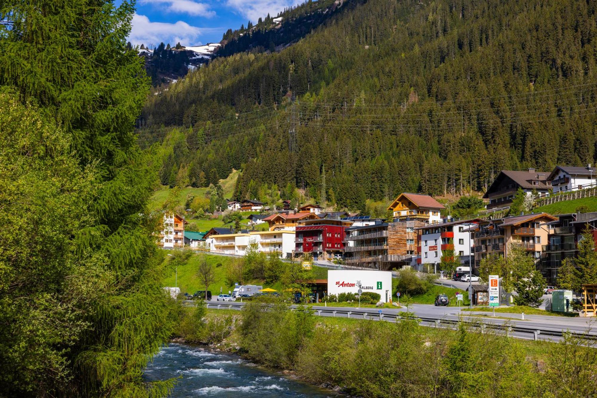 Ferienwohnung Haus Freunden St. Anton am Arlberg Exterior foto